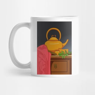 Tea pot illustration Mug